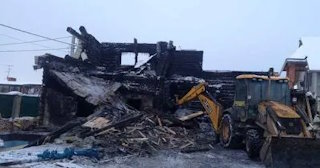 Демонтаж сгоревших зданий в Сланцах | Сварной-Слы - снос после пожара от 1021 рублей
