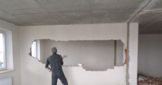 Демонтаж стен Сланцы, цена от 2910 руб.