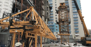 Демонтаж башенного крана в Сланцах - услуги по демонтажу от Сварной-Слы от 1532 руб.